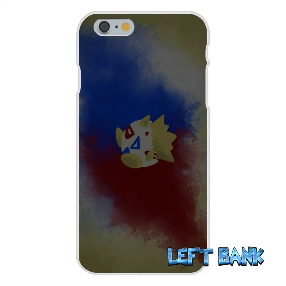 Для iPhone 4 4S 5 5S 5C SE 6 6S 7 Plus Best Togepi Pokemons Pattern Мягкий Силиконовый ТПУ прозрачный