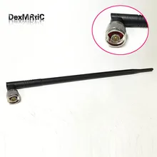 1 шт. Wi-Fi антенны 2,4G 10dbi высоким коэффициентом усиления N штыревой разъем omni-направленного воздушного Новинка,, Wi-Fi антенна-усилитель