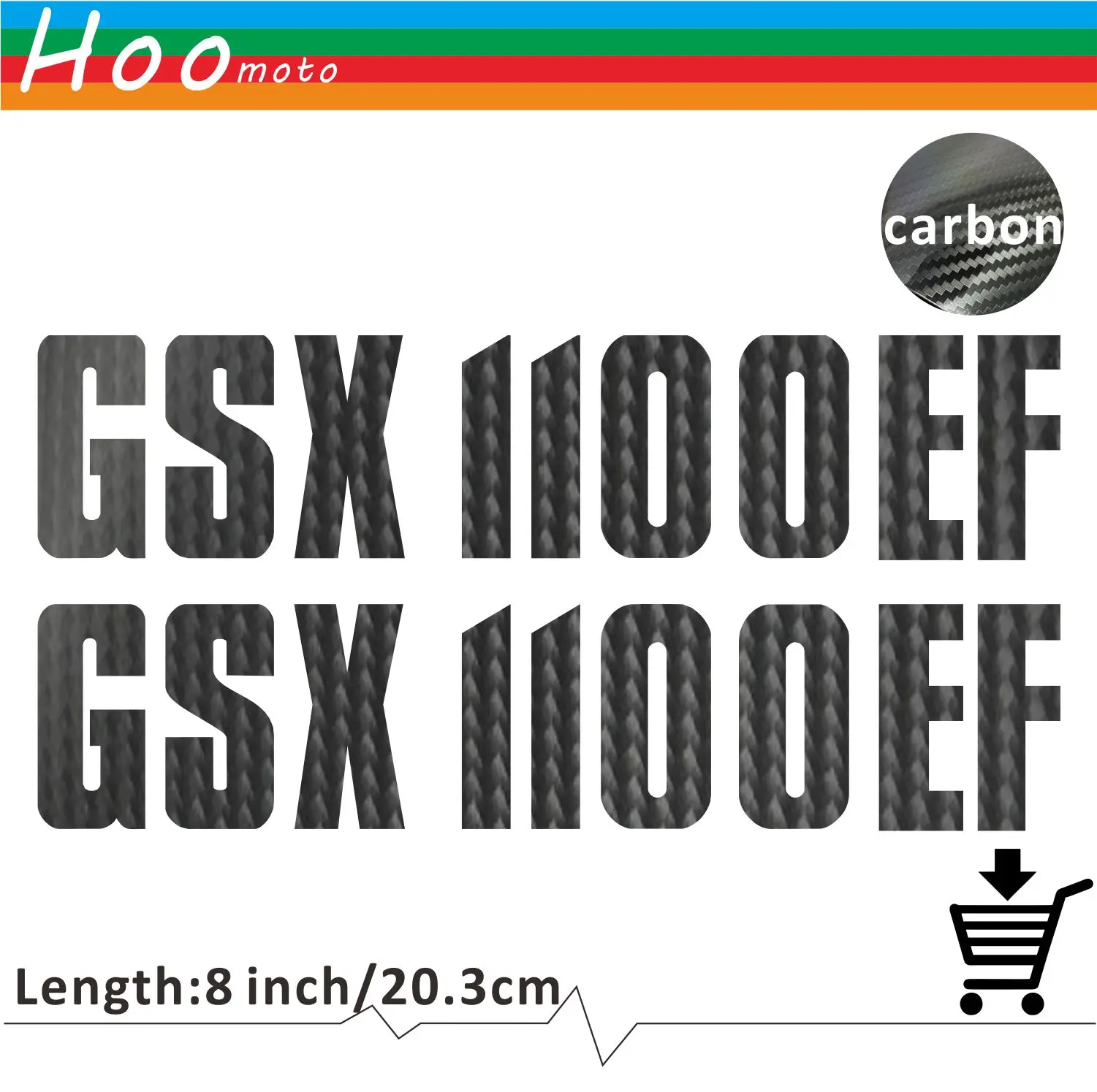 For SUZUKI GSX 1100EF Motorcycle Sticker Decal Carbon Car Wheels Fairing Helmet 5D Fiber MOTO | Автомобили и мотоциклы