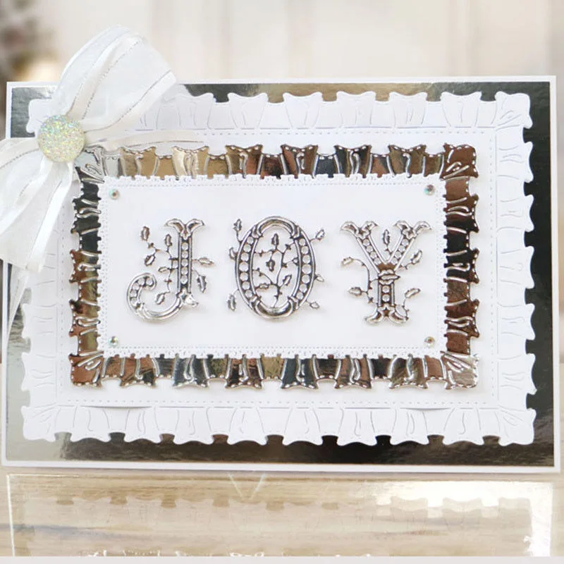 

1 Set Metal Scrapbooking Cutting Dies Stencil Wish Letters Paper Craft Emboss Supplies Hogard JY19