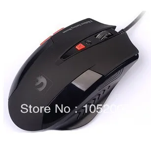  Free shipping Xinmeng Mamba II 6 Buttons Gaming Mouse M398 USB mouse blue Led mouse for LOL CF DOTA