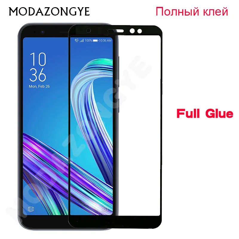 

Full Glue Tempered Glass ASUS ZA550KL Screen Protector For Asus Zenfone Live L1 ZA550KL ZA ZA550 550 550KL KL X00RD Full Cover