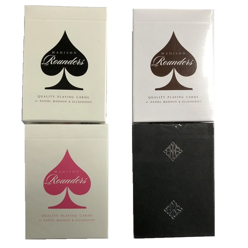 Koop Ellusionist Madison Rounders Speelkaarten USPCC Limited Edition Deck door Daniel Madison Poker Size Magic Card Goocheltrucs Props