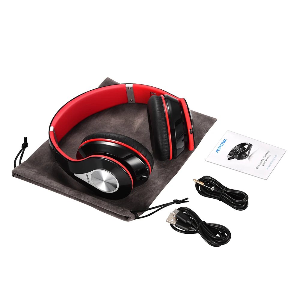 Mpow 059 Bluetooth наушники с шумоподавлением беспроводные складные стереонаушники