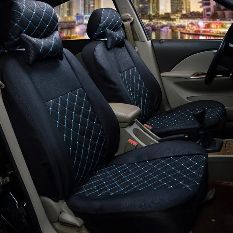 

Car Seat Covers Universal Front Rear Seat 40/60 60/40 for KIA RIO peugeot lada kalina vw golf 4 5 6 7 ford focus 2 opel