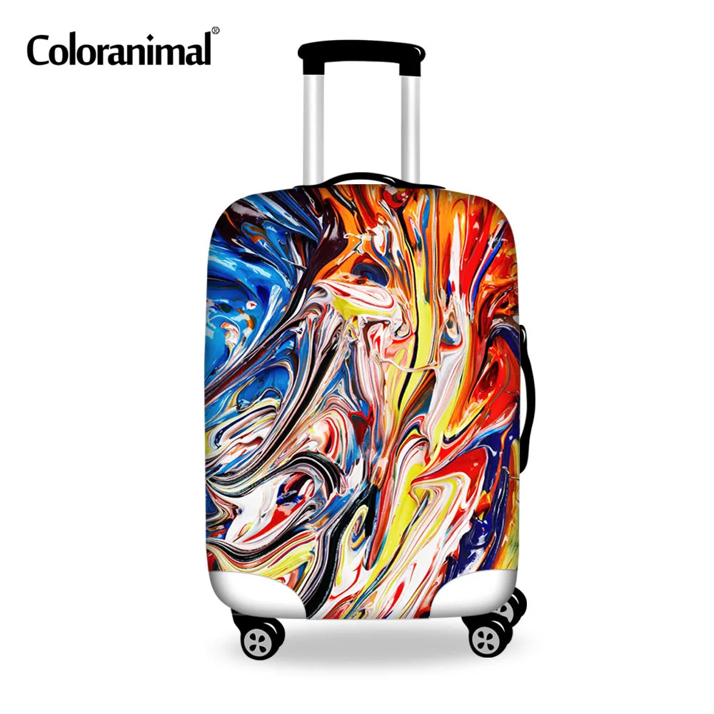 Coloranimal Elastic Waterproof Luggage Cover Trolley Suitcase Thick