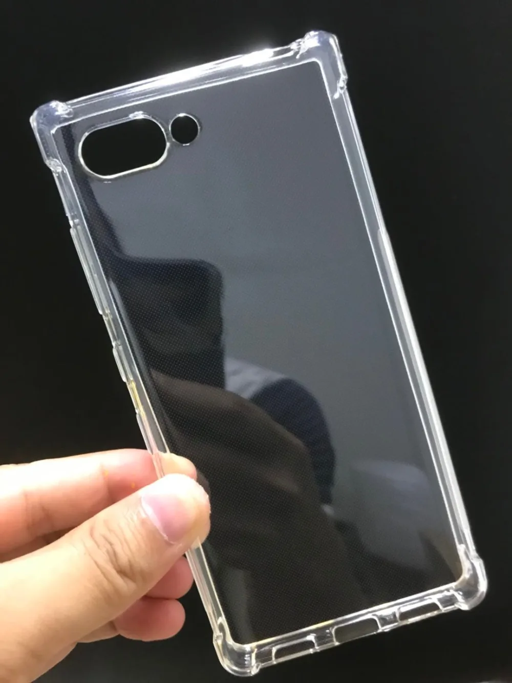 

For BlackBerry KEY2 LE Case Transparent Soft TPU Gel Skin Protection Silicon Rubber Shell Cover