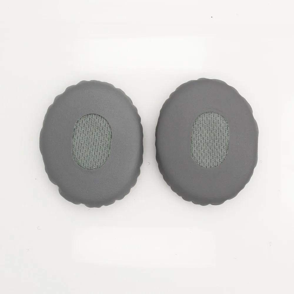 OE2 Gris par de Almohadillas de Espuma de Cuero REEMPLAZO Bose sobre la Oreja 2 Cojines del oído SoundTrue Amortiguador Kit Auriculares OE2i 