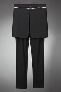 

28-45 promotion male tight pencil pants trousers men's personality two ways trousers plus size singers stage pants costumes