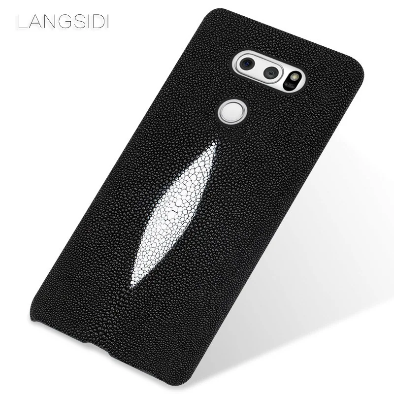 

Wangcangli brand mobile phone case pearl fish half a pack of mobile phone case For LG V30 phone case custom processing
