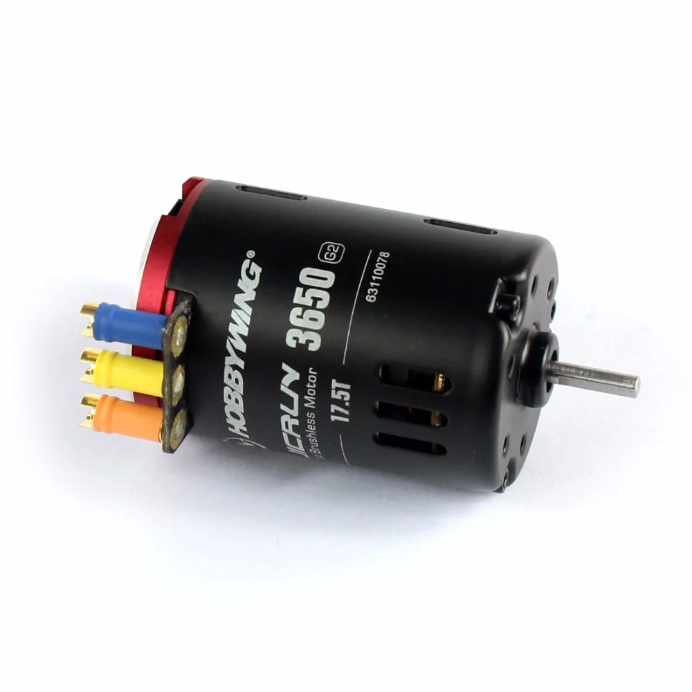 Hobbywing QUICRUN G2 3650 Sensored  8.5T /10.5T /13.5T / 17.5T / 21.5T Brushless Motor For 1/10 Rc Car Crawler RC Drift Car