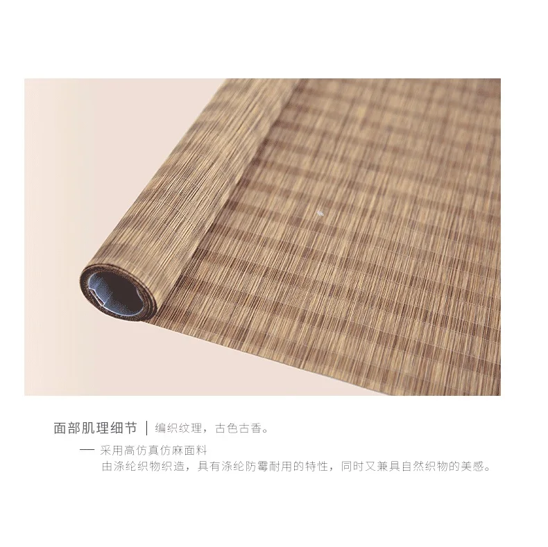 

4 Classical Roller Blinds for window ,Leaf ,Bamboo,Flower style curtain .The high is 2 meters ,you can buy the wide in meters