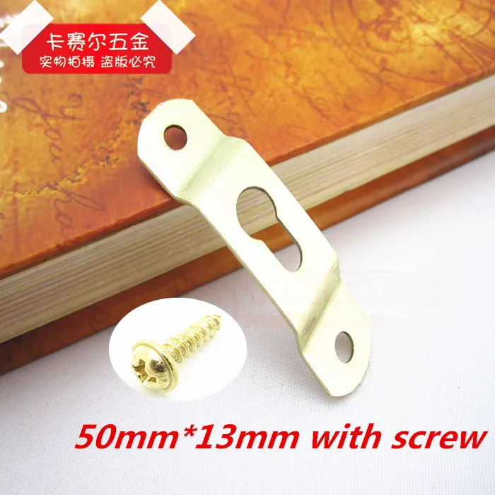 20pcs Hardware Frame Accessories Picture Frame Hooks Brass Picture