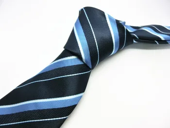 

SHANH ZUN Tie Woven Classic Stripe Men's Necktie Slim Skinny Ties for Men Gifts