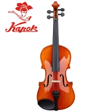 Капок NS002 ручная Скрипка для начинающих из красного дерева для детей, для практики игры на скрипике, инструменты для взрослых