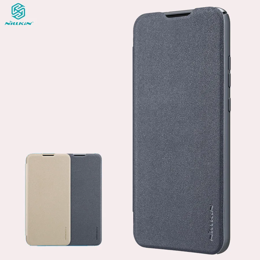 

For Huawei P Smart 2019 Case NILLKIN Sparkle Flip Leather Cover for Huawei P Smart 2019 Genuine Low-key Exquisite Phone Bags