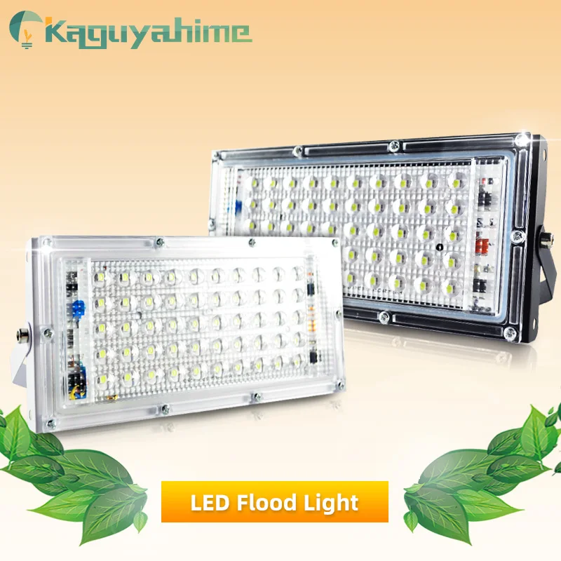 

Kaguyahime LED Spotlight 50W 220V Floodlight Waterproof IP65 Street Lamp Square LED Reflector focus Light Outdoor Flood Light
