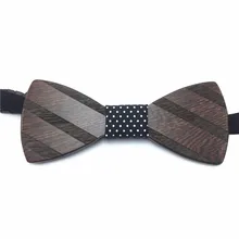 Bilimi Модные мужские s деревянный галстук-бабочка аксессуар бабочка Свадебная вечеринка рождественские подарки бамбуковая деревянная бабочка шея для мужчин женщин cravat NS37