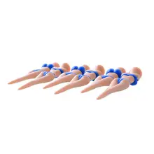 2015 Brand Free Shipping 6pcs Novelty Sexy Multifunction Bikini Lady Golf Stag Tees Divot Tools Gift Stag Party Blue