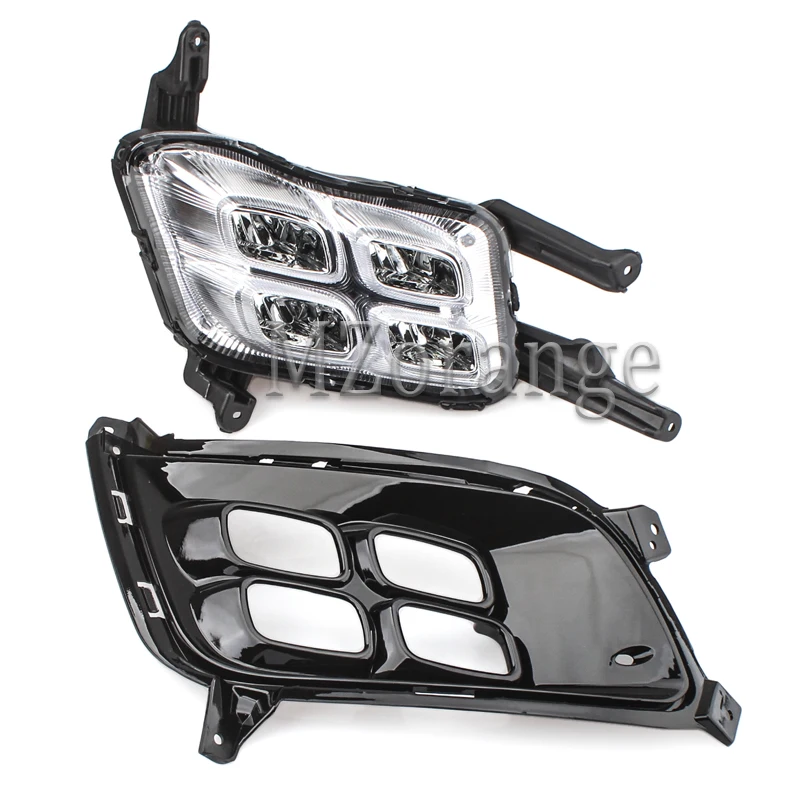  MZORANGE LED Daytime Running Light For Kia Optima K5 2014 2015 2016 Car Accessories Waterproof ABS  - 32958250742