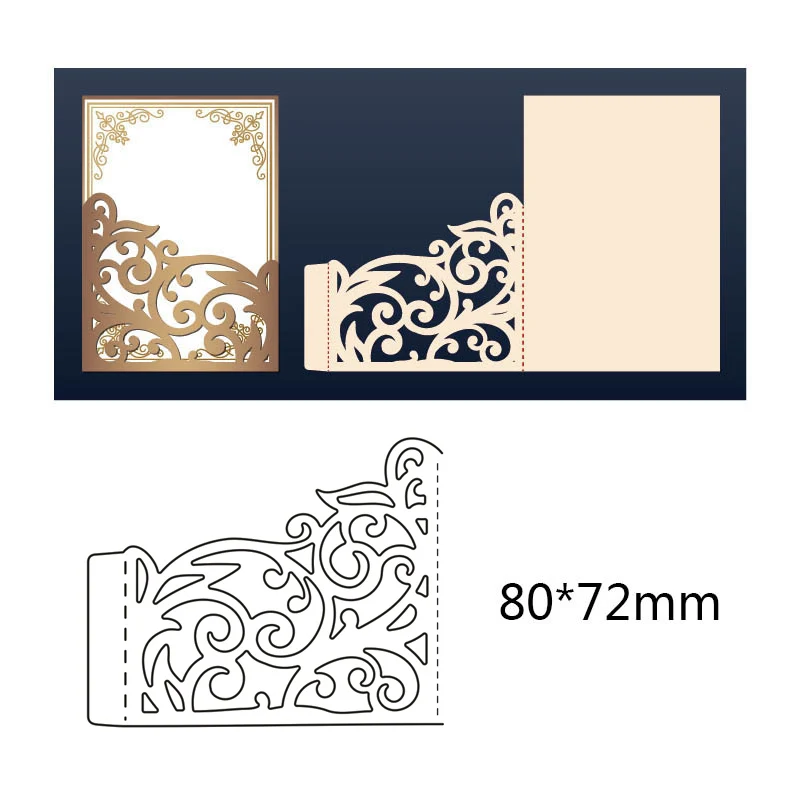 

Metal steel Cutting Dies frames and covers flower DIY Scrapbook Album Paper Card Crafts Stencil Scrapbooking stamps