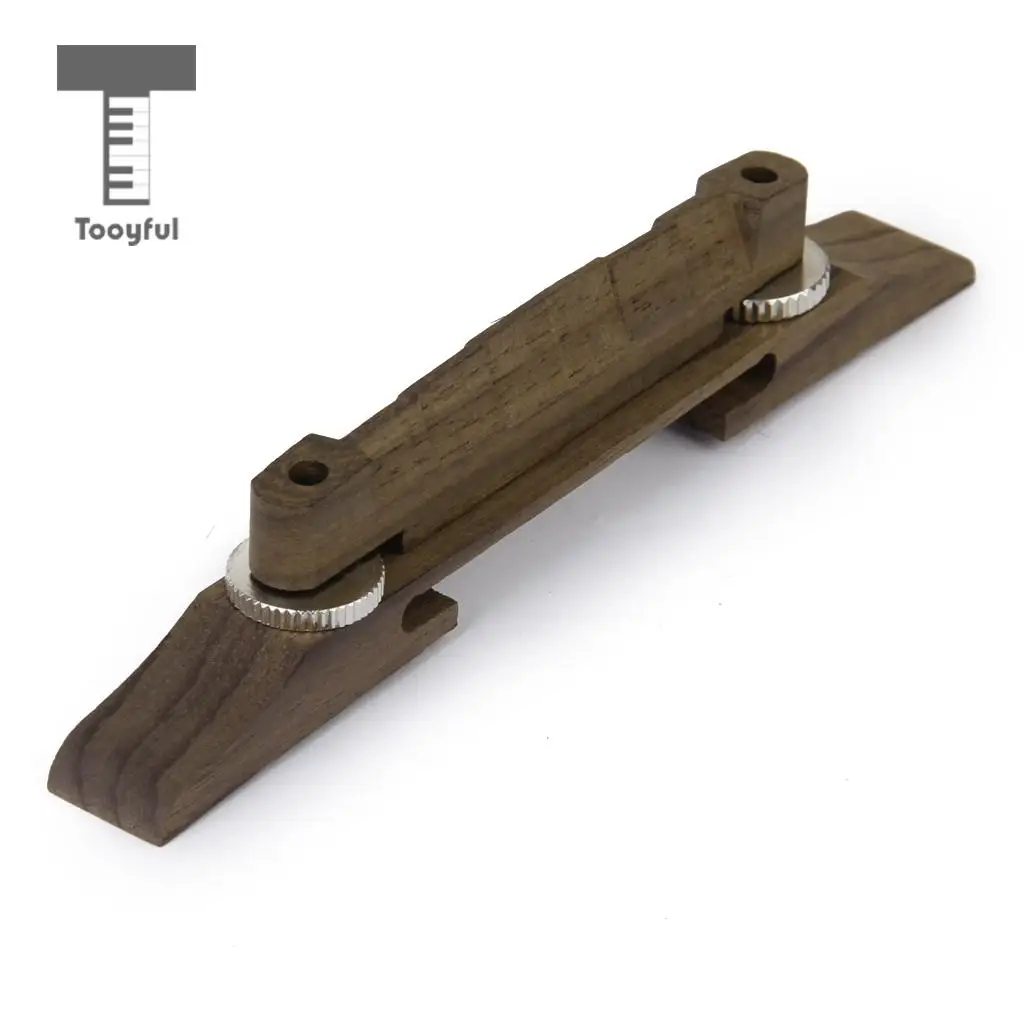 Tooyful Hot Jazz Guitar Bridge Carved Rosewood Saddle Elegantly Crafted