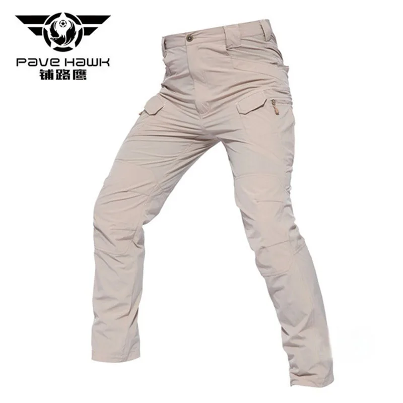 

Pave Hawk For Men Tactical Pants Men's Cargo Pants Multi Pockets Slim Casual Pant Male Army Military Combat Trousers