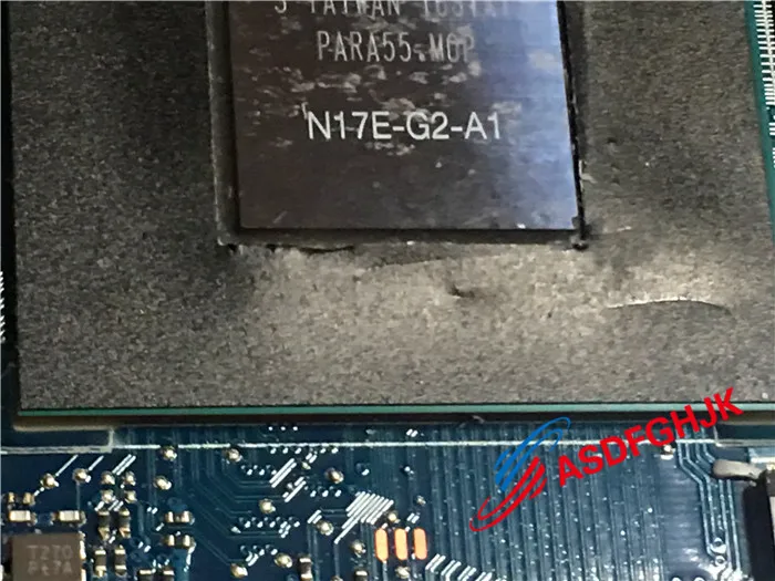  Original FOR ASUS GL502VS LAPTOP MOTHERBOARD GL502VS MAINBOARD WITH I7-6700HQ AND N17E-G2-A1 GTX107