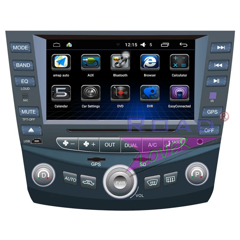 Roadloevr 2 Din Android 6 0 Автомобильный GPS навигатор 8 дюймов для Honda Accord 07 PC системный блок