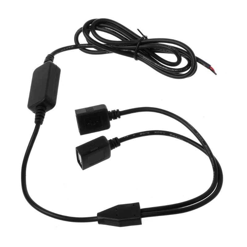 Новое автомобильное зарядное устройство с двумя разъемами USB 12 В 5 3 А