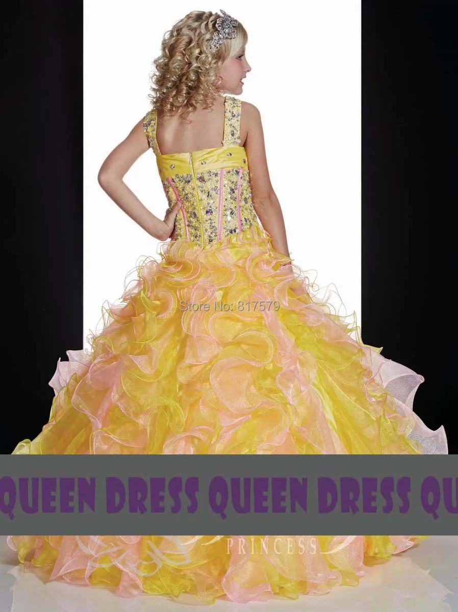 Aliexpress Com Buy Cute Yellow And Pink Color Combination Puffy Aliexpress Com Buy Cute Yellow And Pink Color Combination Puffy