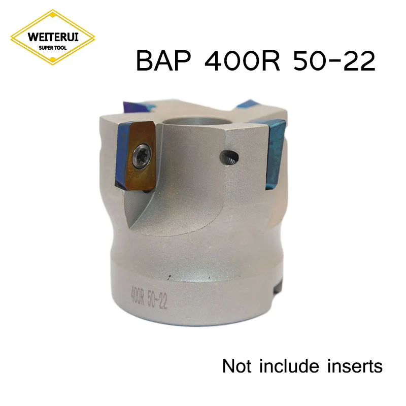 Fresa A 5 Flauti BAP 400R-50-22-5F Per Inserti APKT 1604 - Diametro 50mm, Alesaggio 22mm - Foto 13