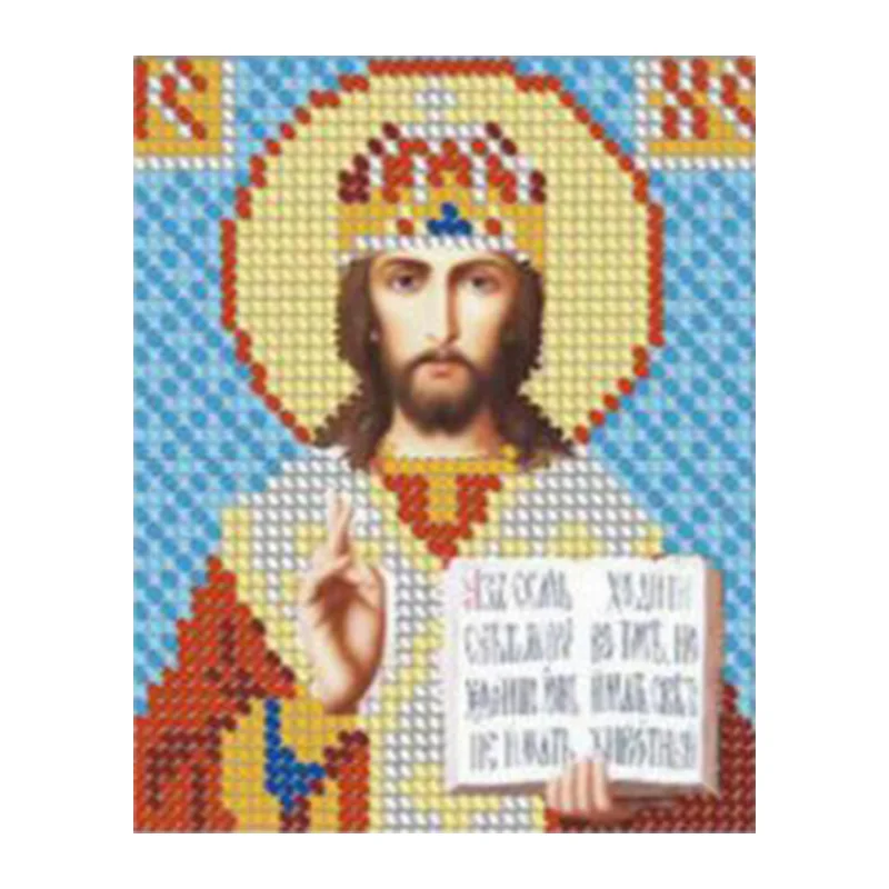 Алмазная мозаика 5D DIY Алмазная вышивка крестиком религиозная икона квадратная Алмазная вышивка классический стиль картина со стразами - Цвет: Многоцветный