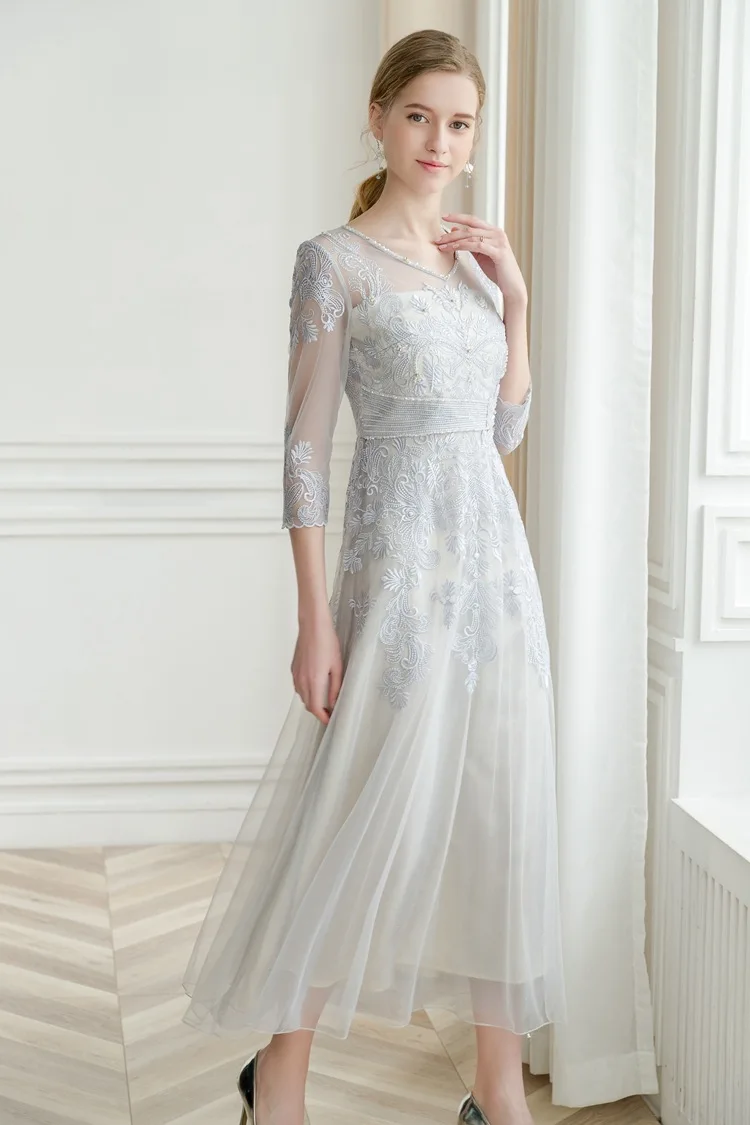 Формальные вечерние длинные платья весна лето vestidos Longo Festa женская сексуальная сетка вышивка бисером длинное розовое платье 2XL