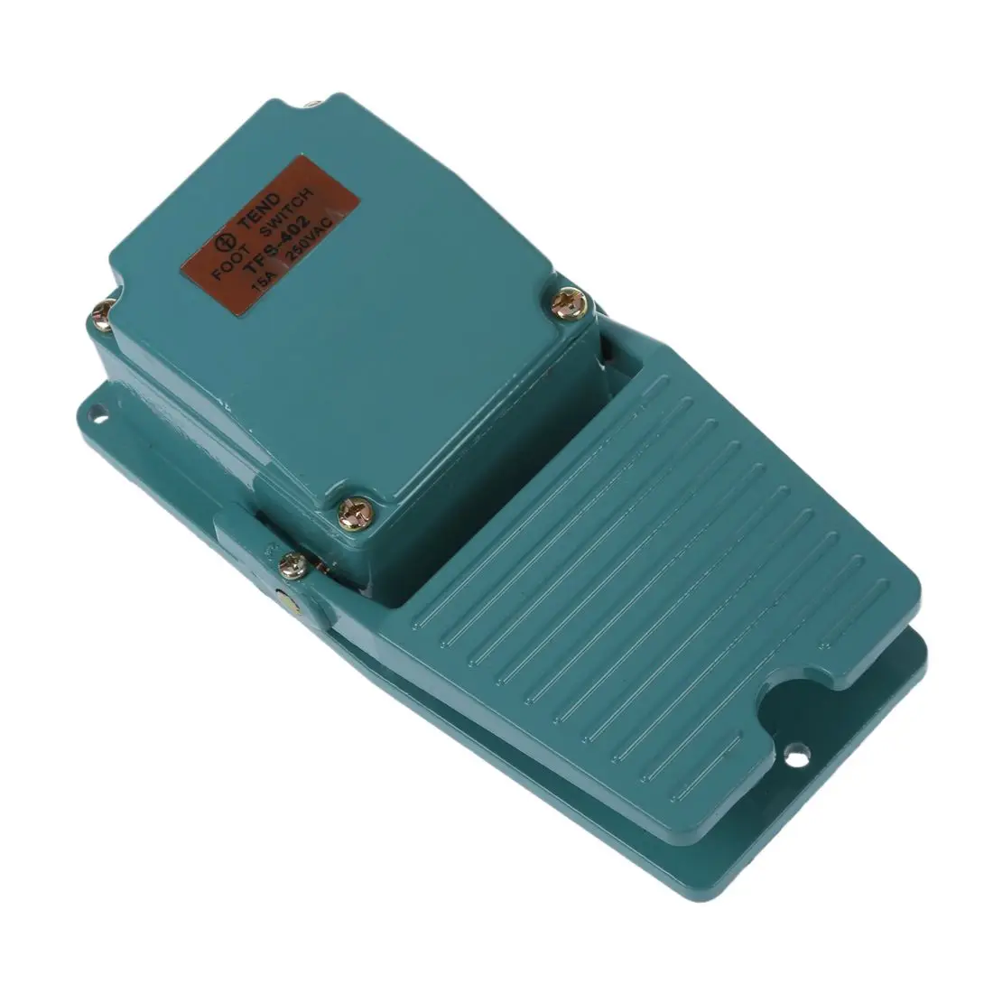 Skup AC 250V 15A 1NO 1NC chwilowy pedał włącznik z pedałem w dławik kablowy