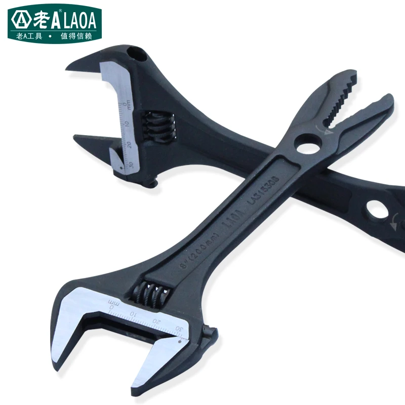 LAOA New Arrival Multifunction Wrench Brand Adjustable Spanner Wrench