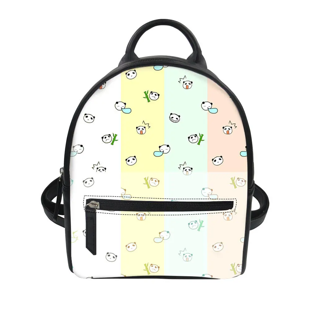 #*Cheap Noisydesigns Cute Cartoon Panda Pattern Printing Girls Schoolbag Cartoon Leisure Case Women #039;s Bag Children Backpack Kids School
