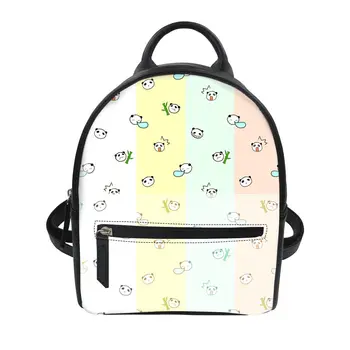

Noisydesigns Cute Cartoon Panda Pattern Printing Girls Schoolbag Cartoon Leisure Case Women's Bag Children Backpack Kids School