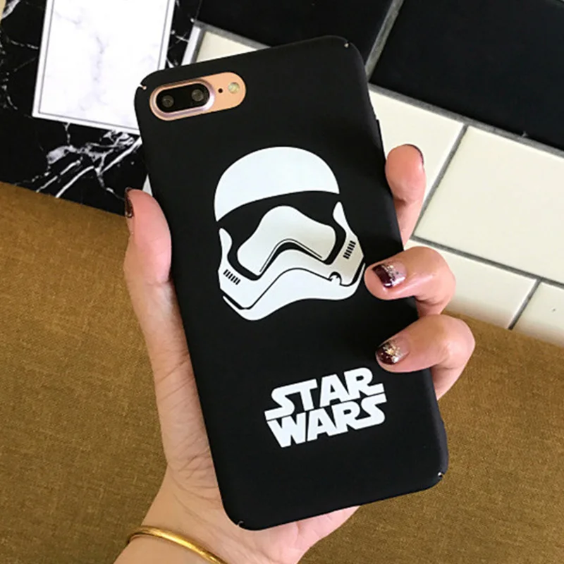Marvel Avengers Matte Black Case for Coque iPhone 6 6s 7 8