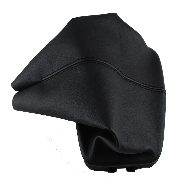 Hot Sale Leather Gear Shift Stick Shifter Knob DustProof Cover Black