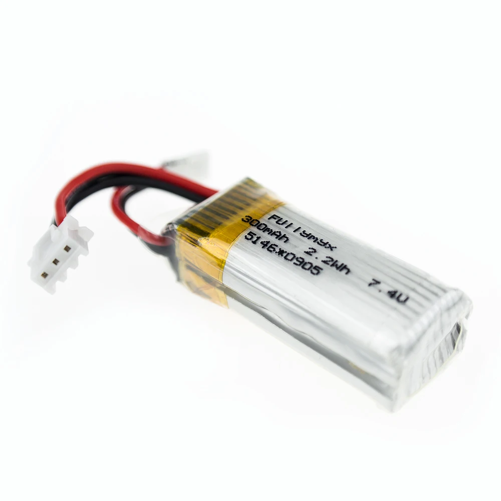 5 шт. 7 4 в 300 мАч 30c Li Po батарея для WLtoys F959 самолет запчасти|li-po battery|7.4v 300mahbatteries 7.4v |