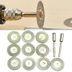 Поворотный инструмент Дисковые пилы отрезные колесные диски сердечник Dremel среза 20 мм M05 челнока