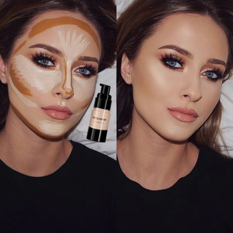 

Face Liquid Foundation Makeup Base Foundation BB Cream Concealer Whitening Moisturizer Oil-control makeup