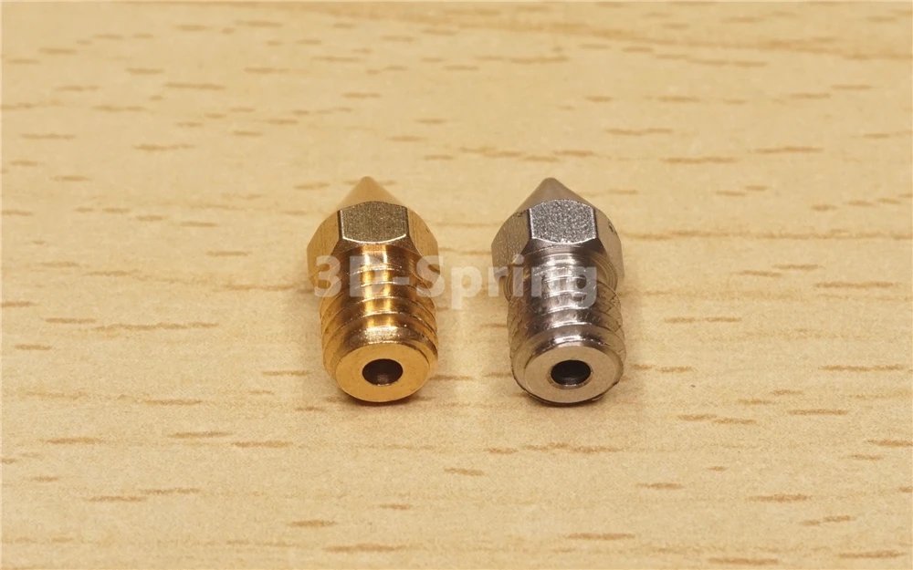 MK8 сопло острый медный (не латунь) 0 2 1 мм CR10 для 3D принтера Creality Cr 10 Cr10s Ender 3 Hotend Extruder