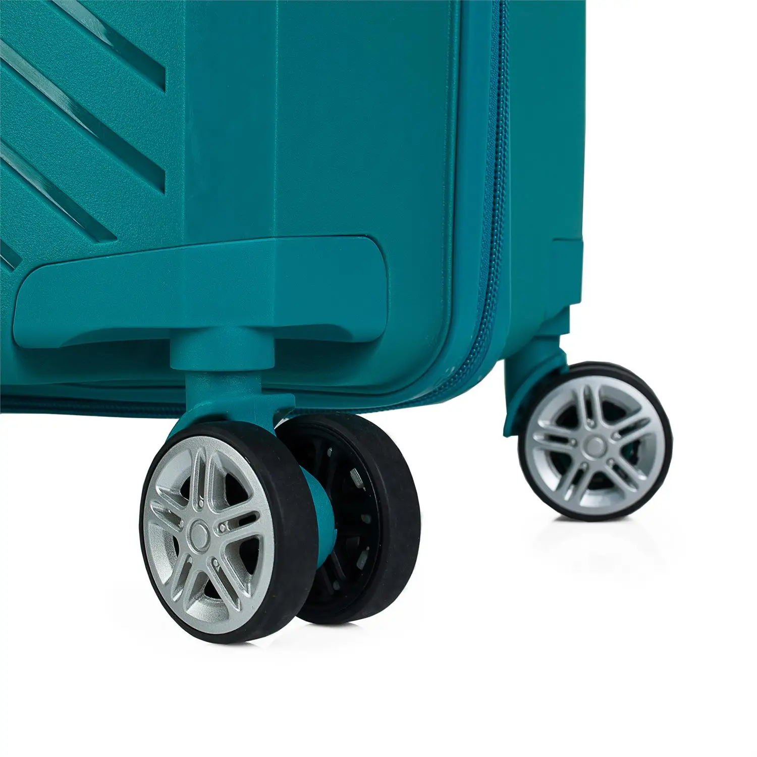 Багажный набор 4 колеса ABS тележка навесной замок TSA. Комплект из 2 размеров: средний и большой. Устойчивый к Rígi