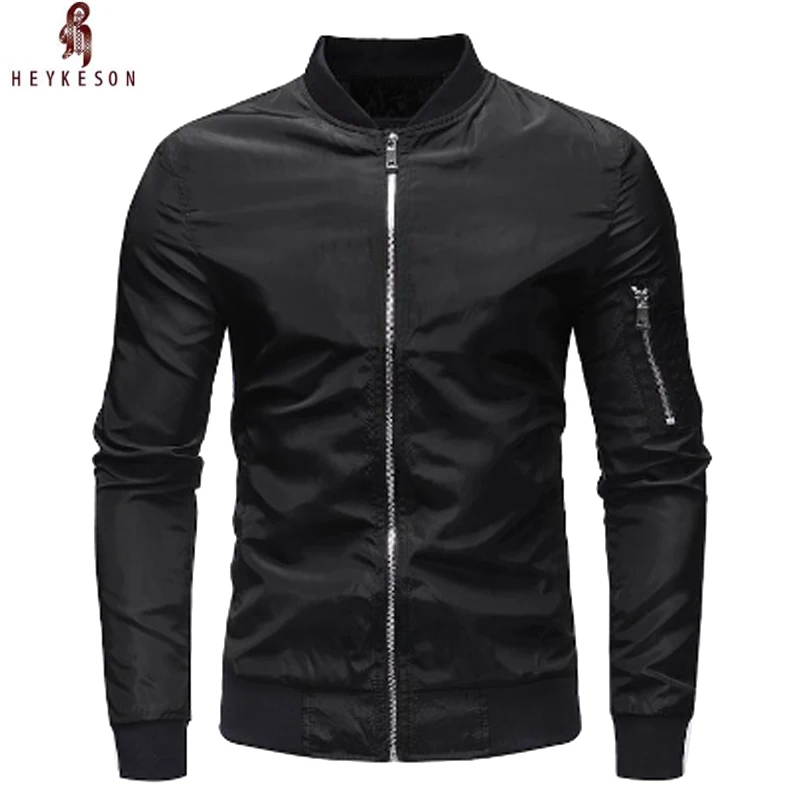 

2018 New Jacket Men Hot Sale High Quality Pure Color Outdoor Military Jacket Autumn Winter Coat Casual Solid Male Jackets M-4XL