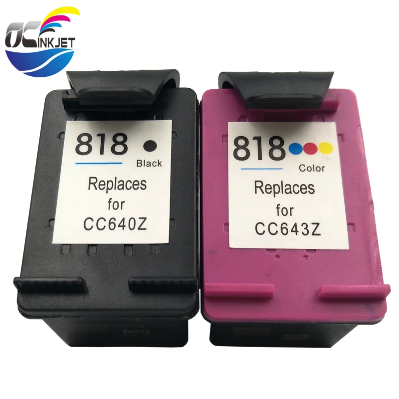 OCINKJET 818 Replacement Ink Cartridge For HP 818/818XL For HP Deskjet