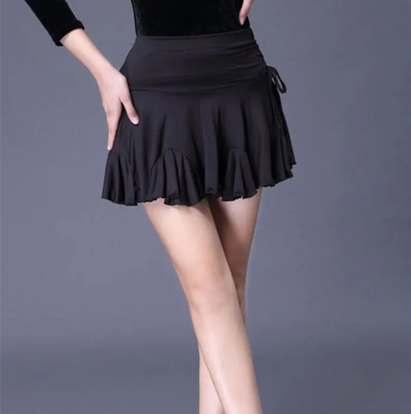 

Latin Dance Skirt Women's New Dance Skirt Black Women's Clothing Woman Latin Dance Practice Skirt