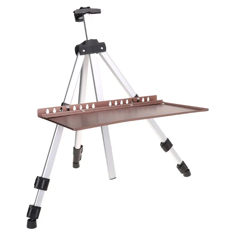 

Artist Easel Tray Aluminum Alloy Replacement Sketch Rack Folding Storage Trays