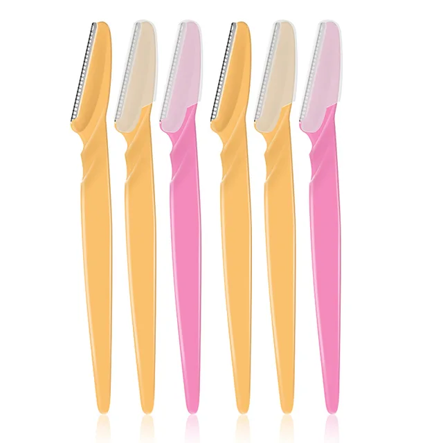 Cheap 6PCS Women Eyebrow Trimmer Hair Remover Set Eye Brow Blades Shaver For Makeup Kit Stainless Steel Cutting Cosmetic Tools Cheap 6PCS Women Eyebrow Trimmer Hair Remover Set Eye Brow Blades Shaver For Makeup Kit Stainless Steel Cutting Cosmetic Tools
